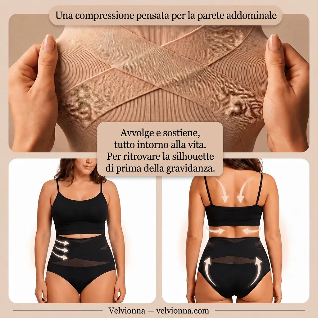 Compressione parete addominale