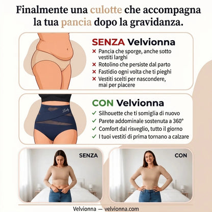 Senza vs con Velvionna