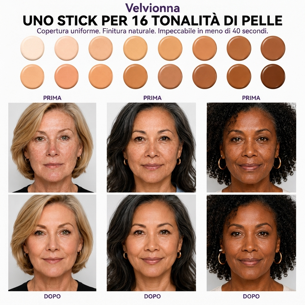 Changing Foundation Stick – Lo stick che trasforma le pelli mature e ne rivela la luminosità