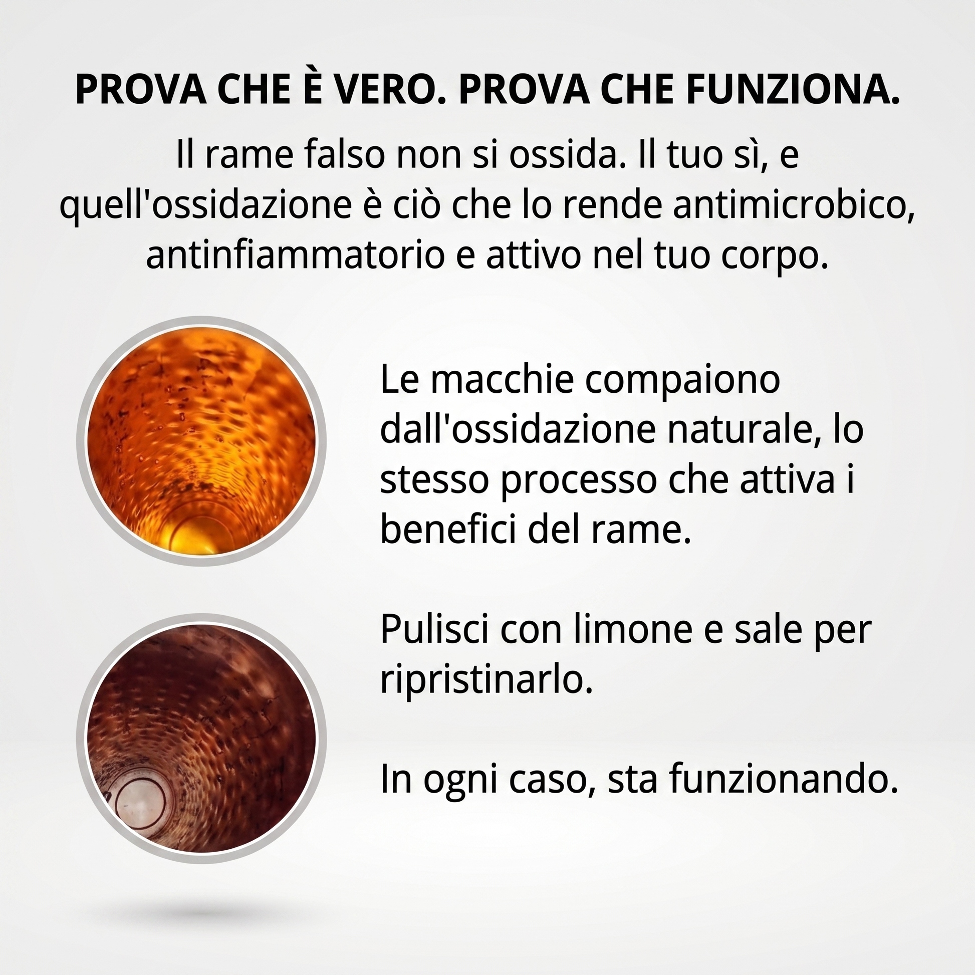 Prova che è vero, prova che funziona
