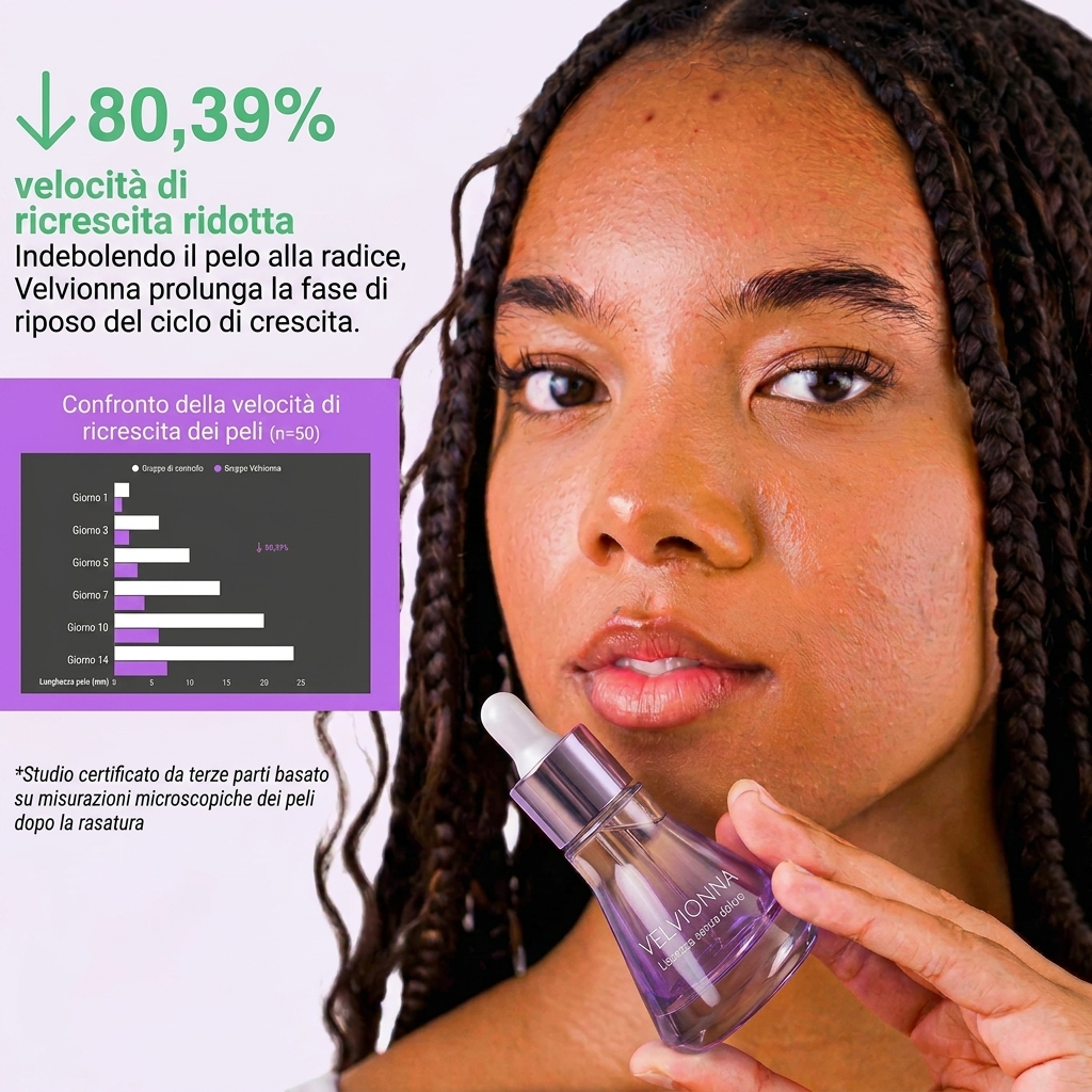 Siero Anti-Ricrescita Peli | Formula Vegetale