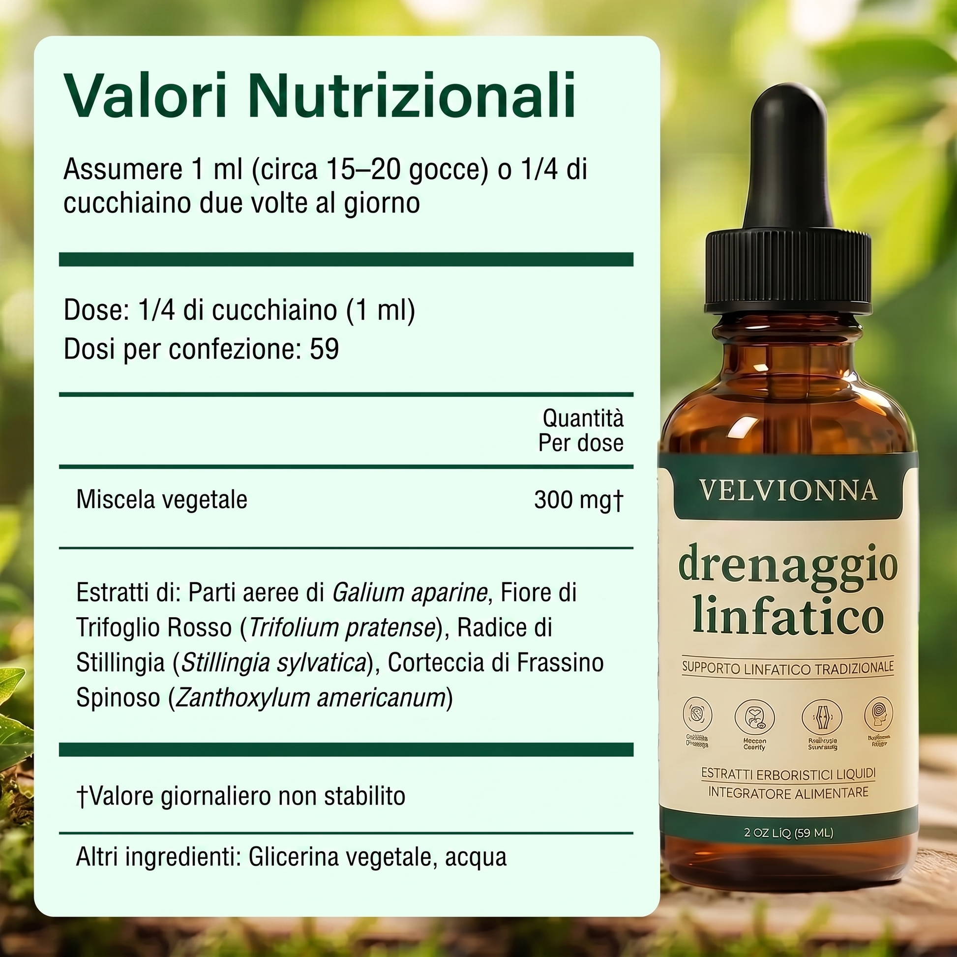 Valori nutrizionali