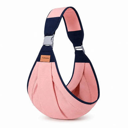 Fascia porta bebè Velvionna Hug rosa